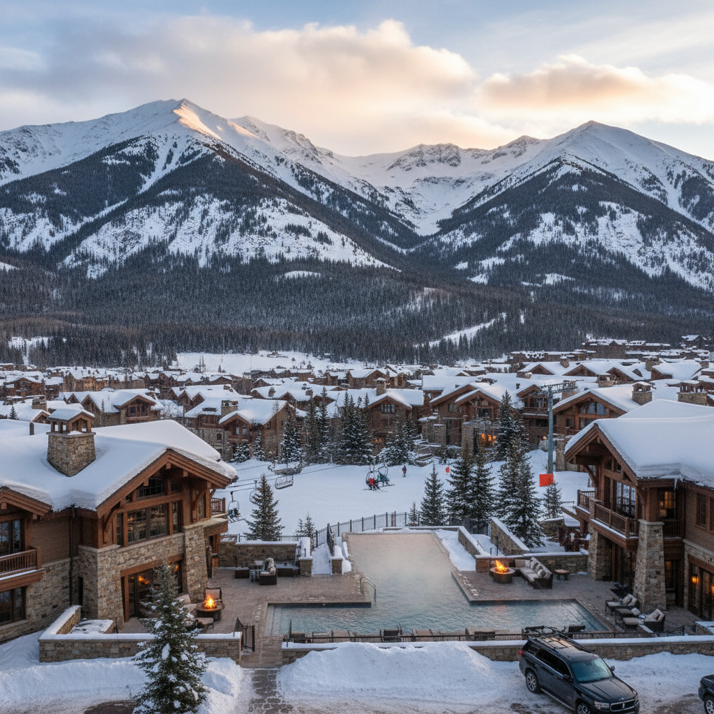 Colorado mountain village