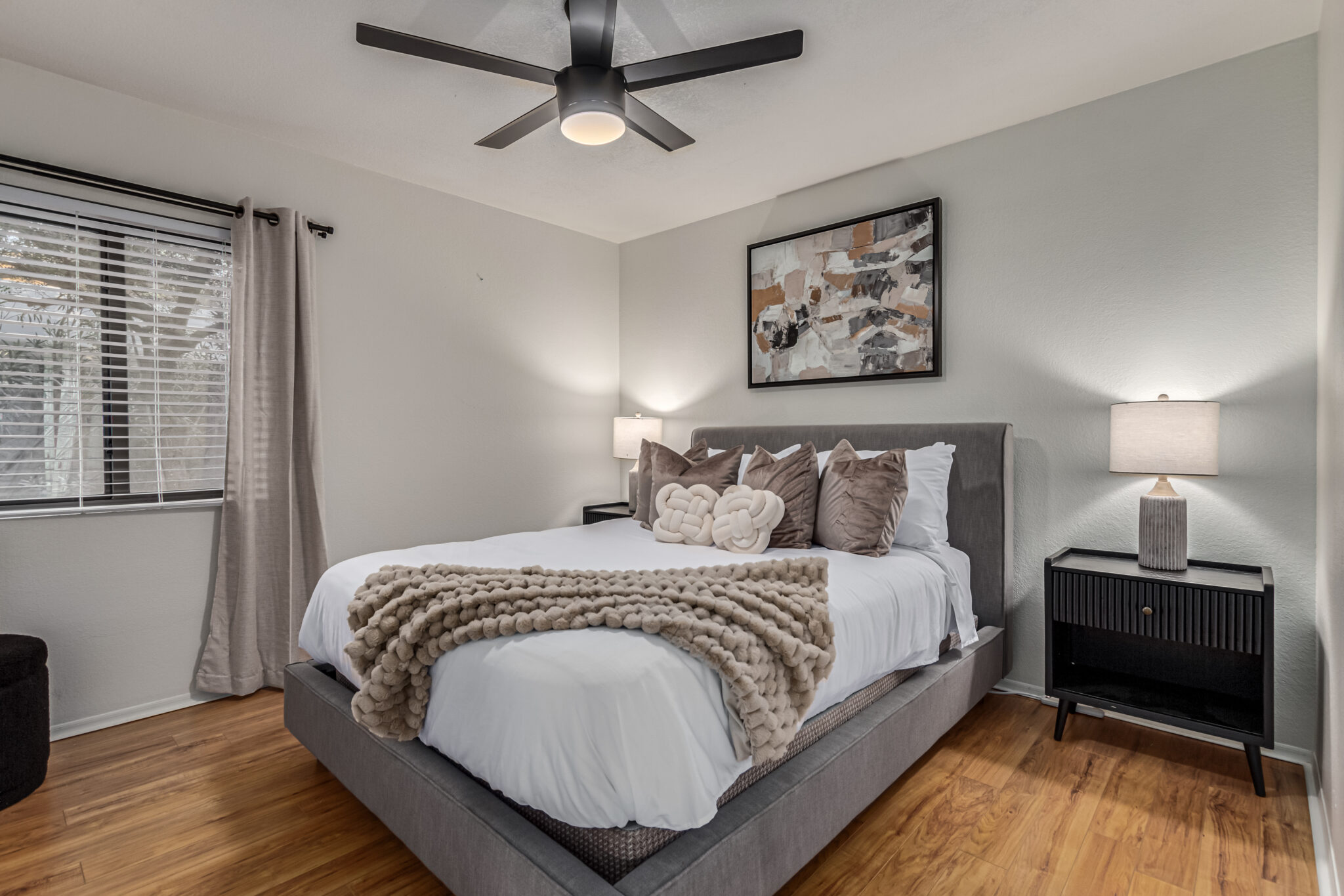 Luxury Vacation Rental Bedroom