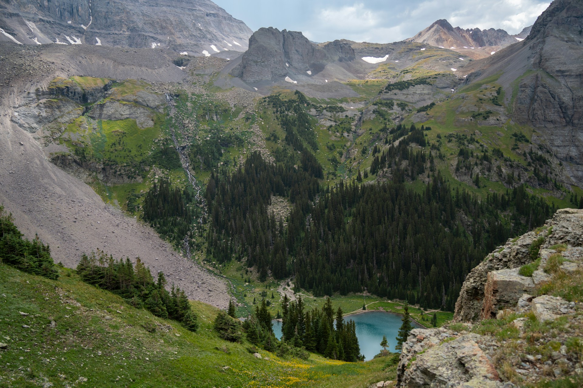 A view of the San Juan National Forest