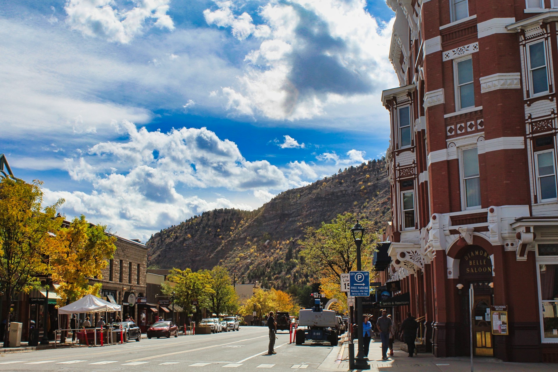 Durango, Colorado town view