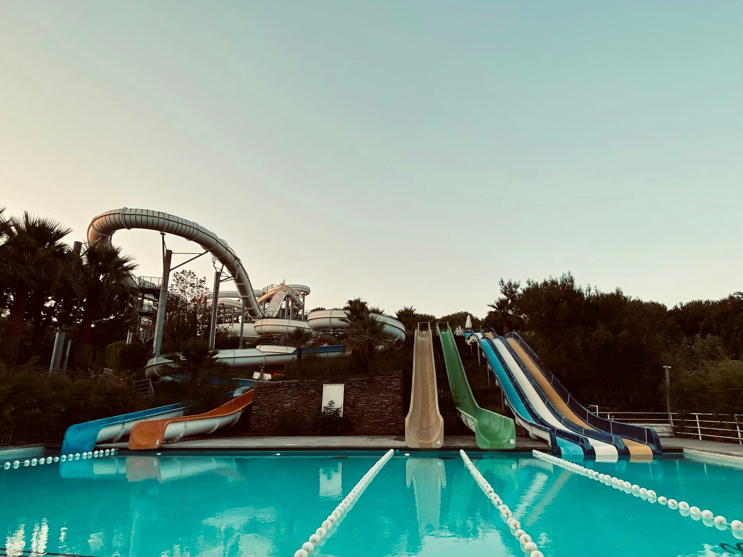 Oasis water park scene