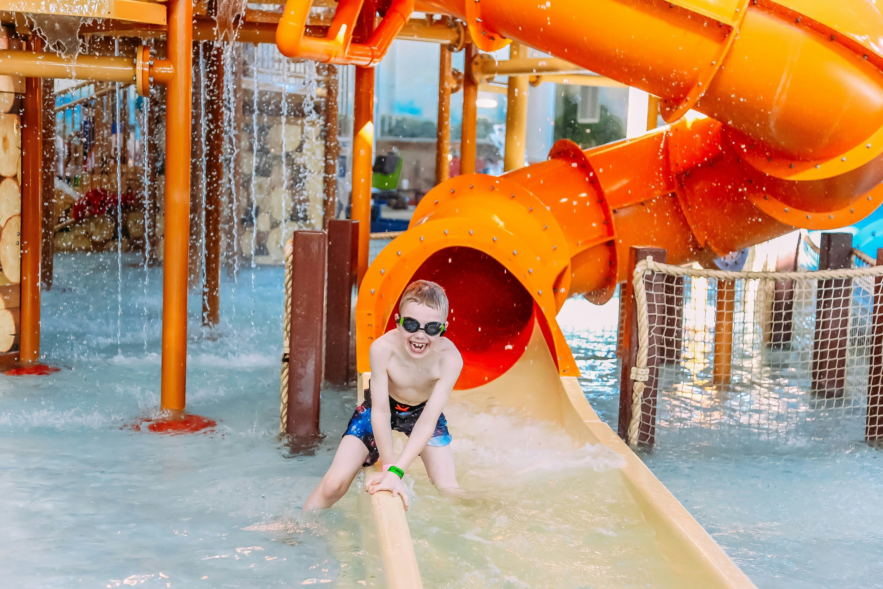 Oasis water park slide