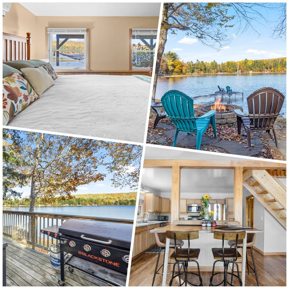 Lakefront 2BR Home with Kayaks in Clifton, Maine