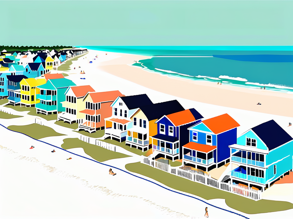 AI Beach house image