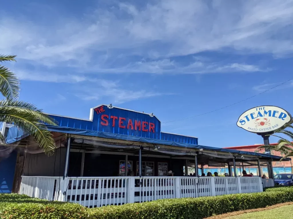 The Steamer outside view