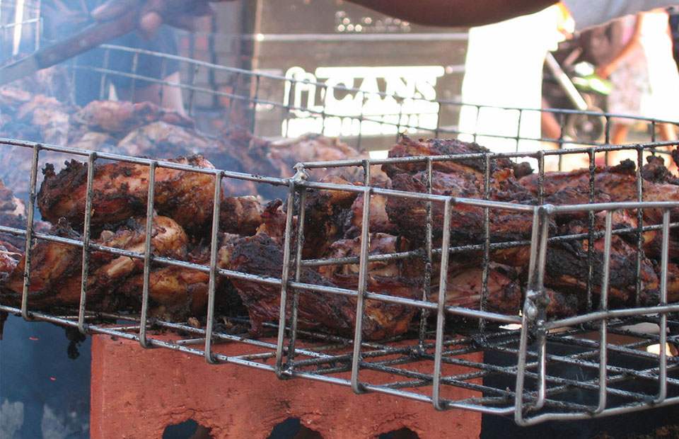 barbeque chicken in Grand Cayman