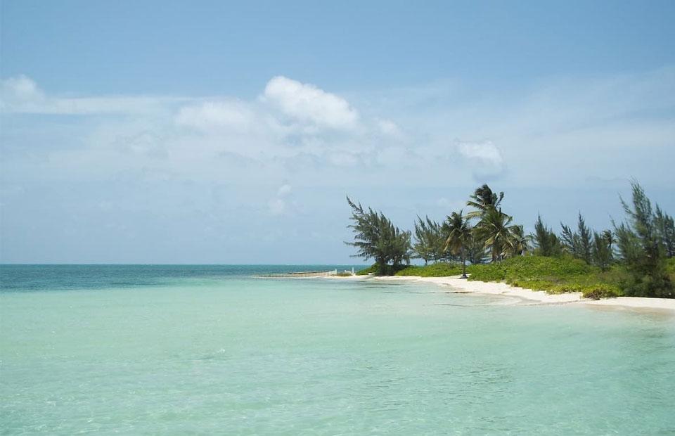 Beach on Grand Cayman Island