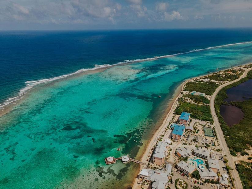 Caribbean island