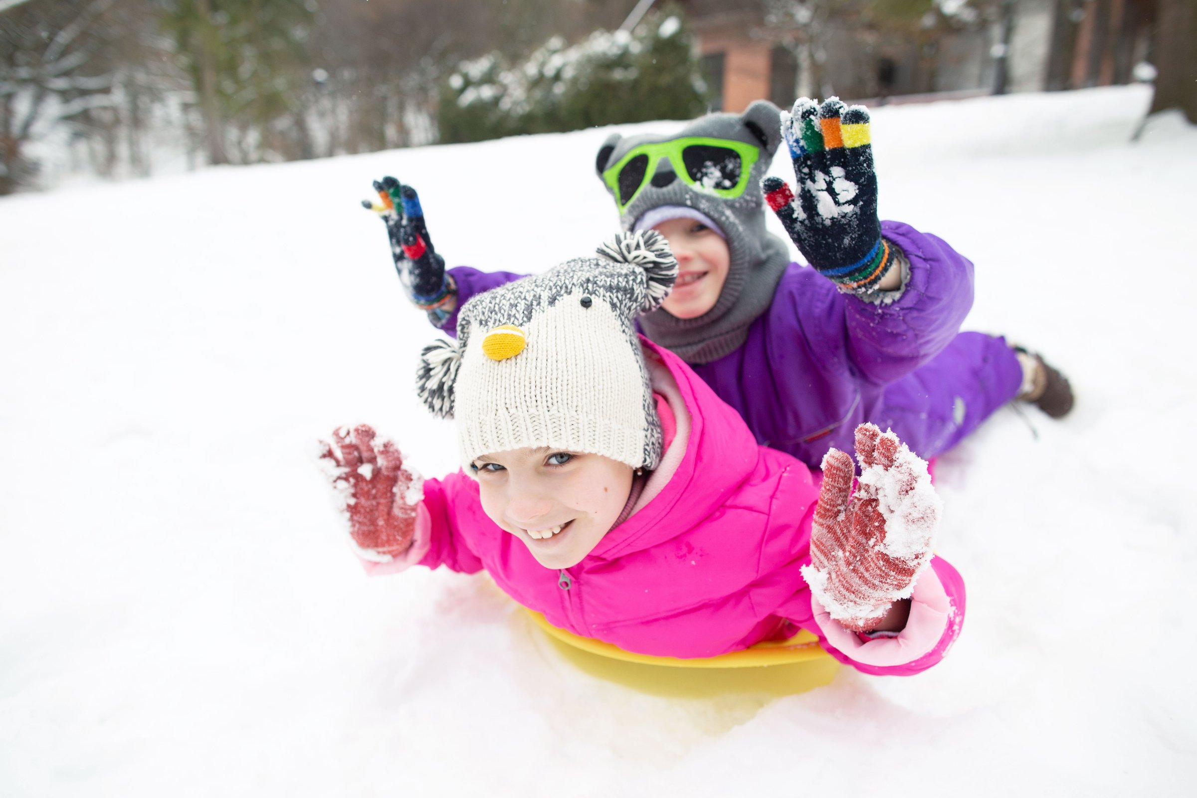 Late-Season Skiing and Snow Tubing