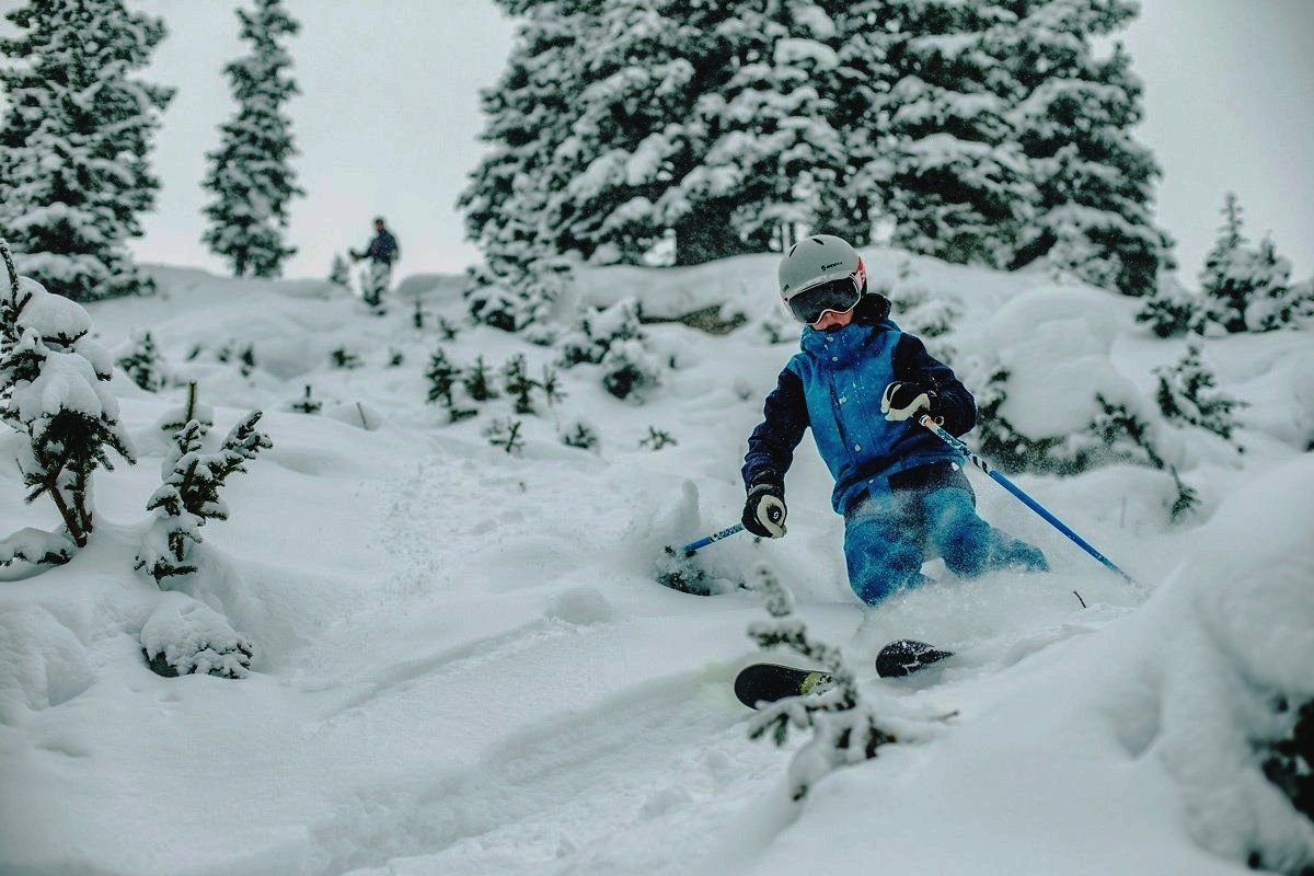 Vail snow skier