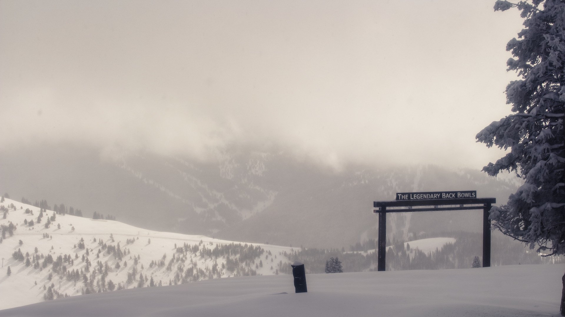 Blue Sky Basin Overlook camera view, November 5, 2018