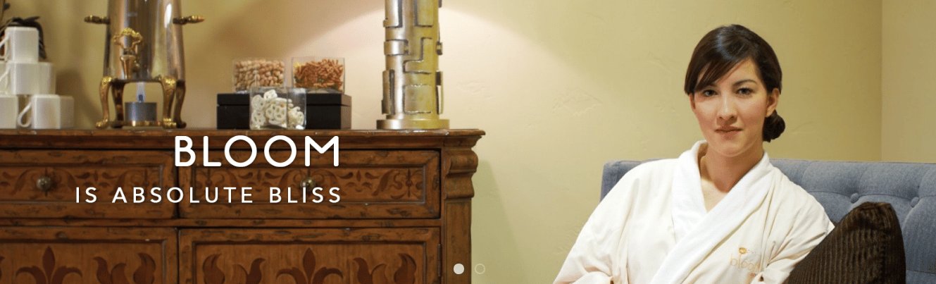 There are many great spas in Vail but for Mother's Day, we have to recommend Bloom for its spring motif