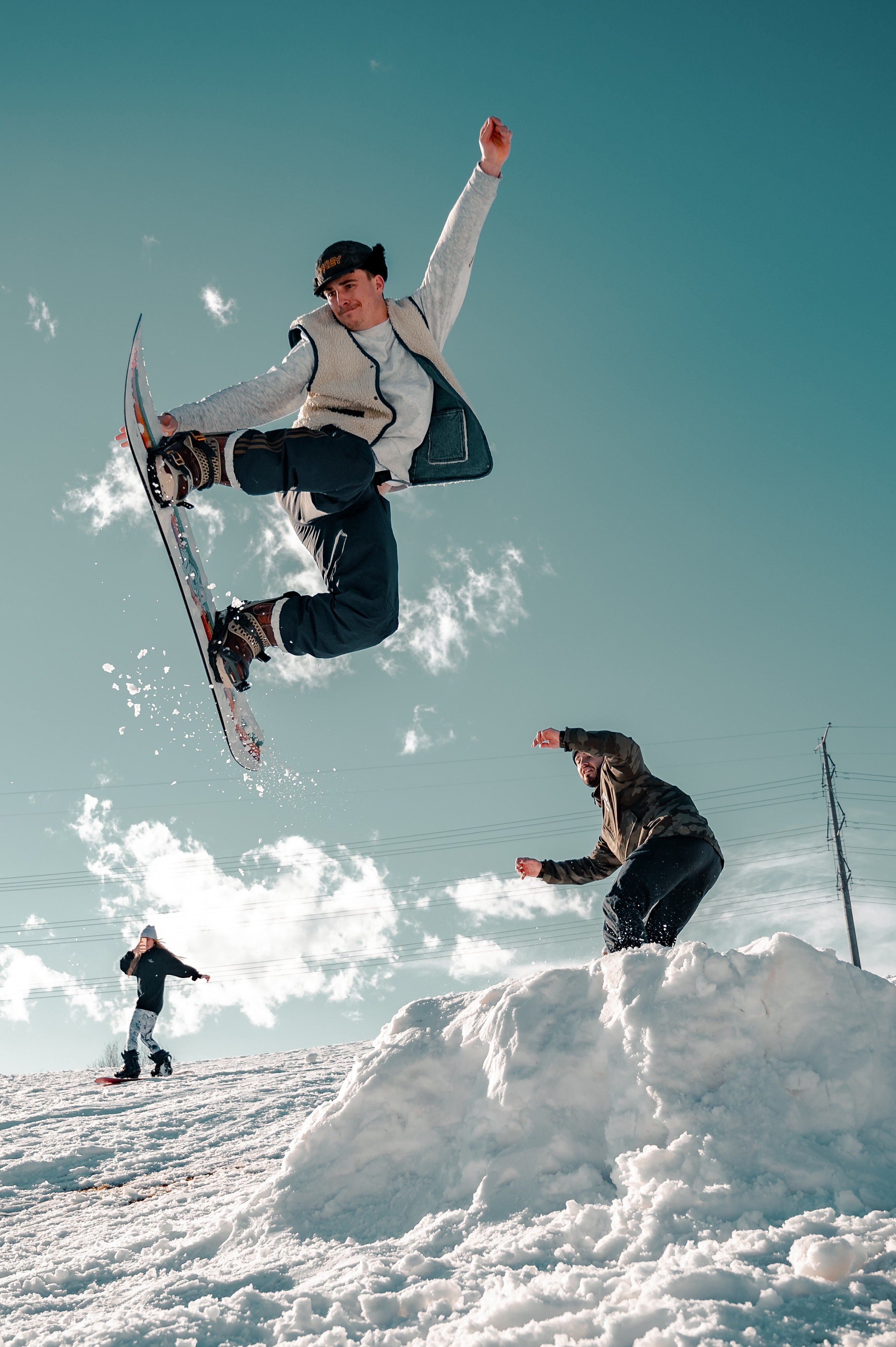 Skiers on the slopes