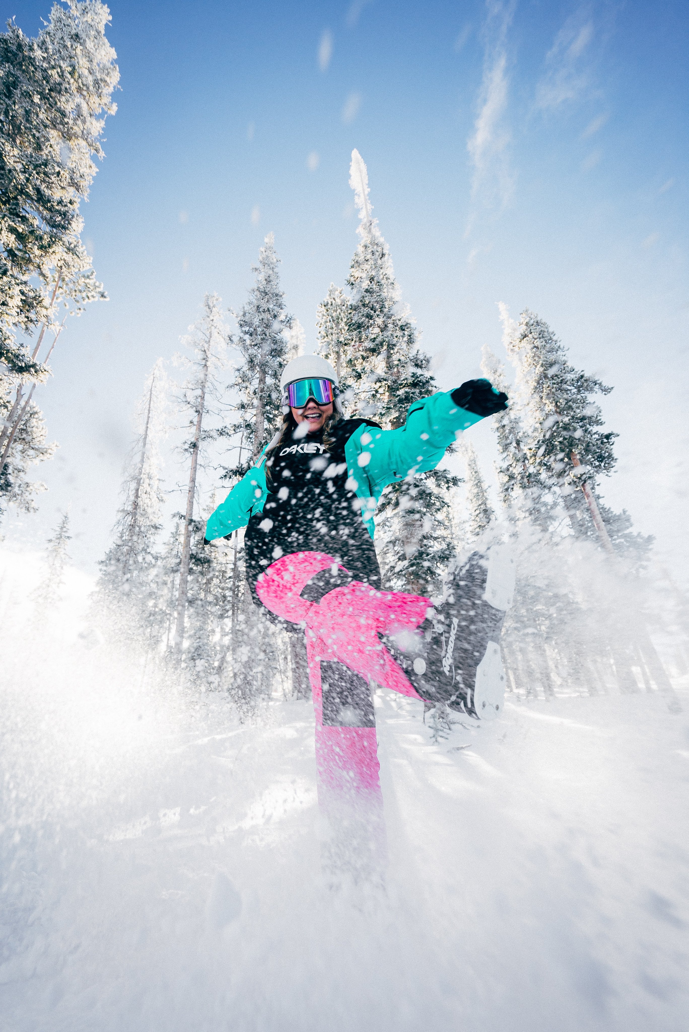 Skier on Vail mountain