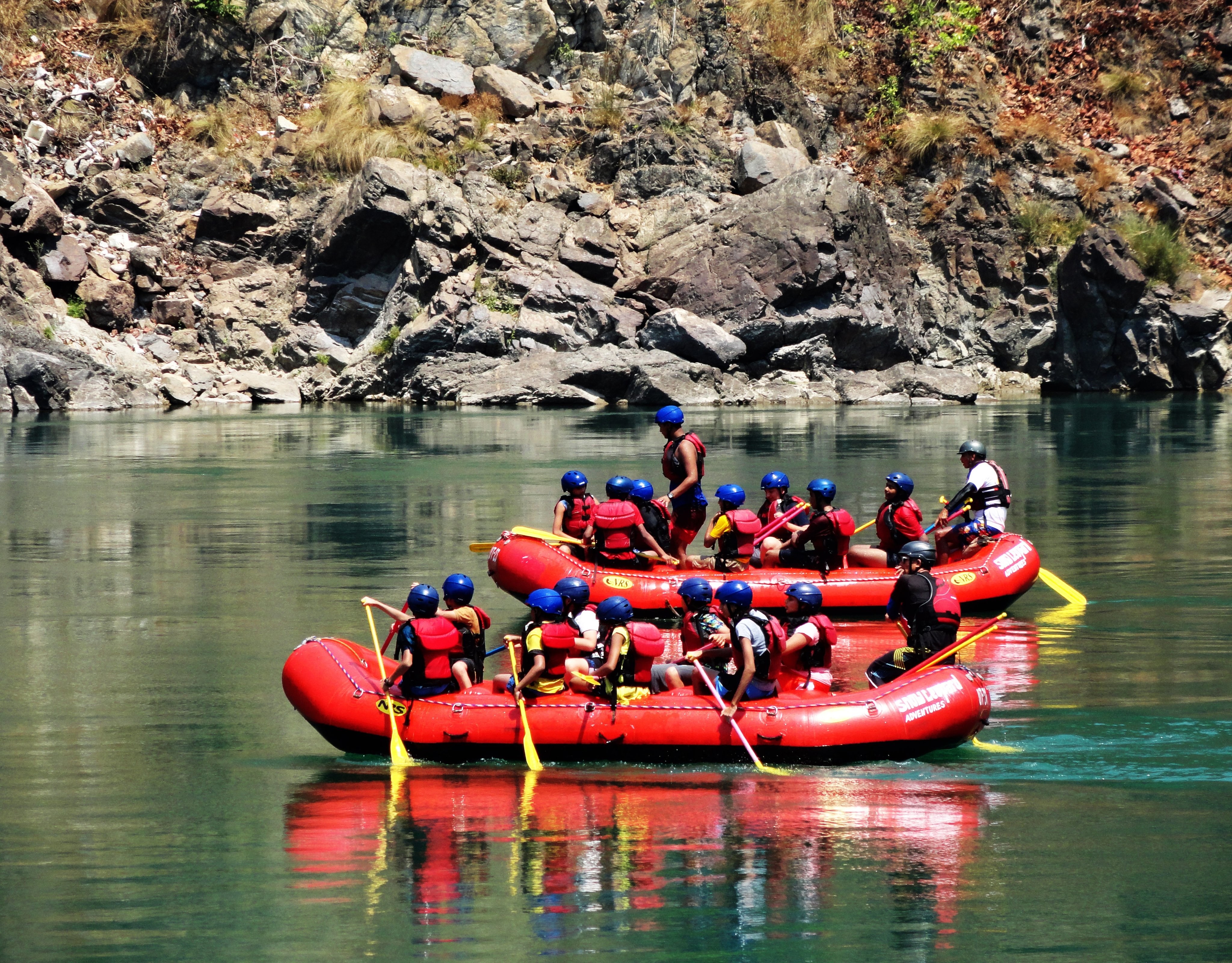 Whitewater rafting