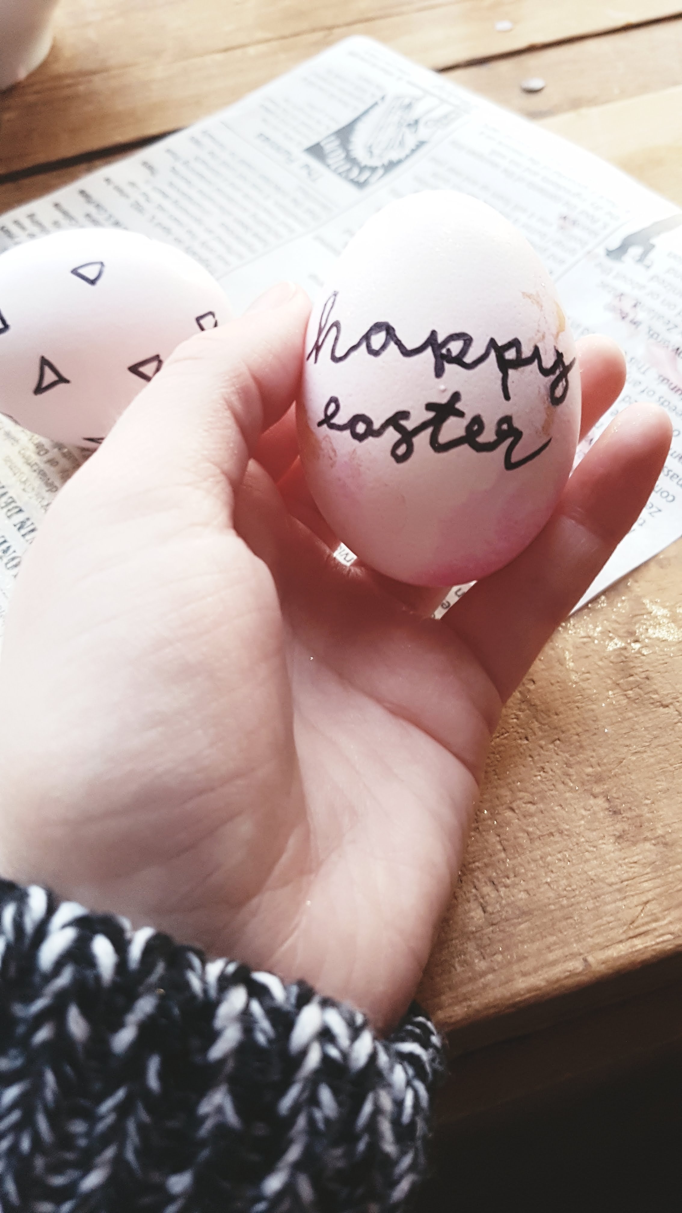 Easter flowers and decorations