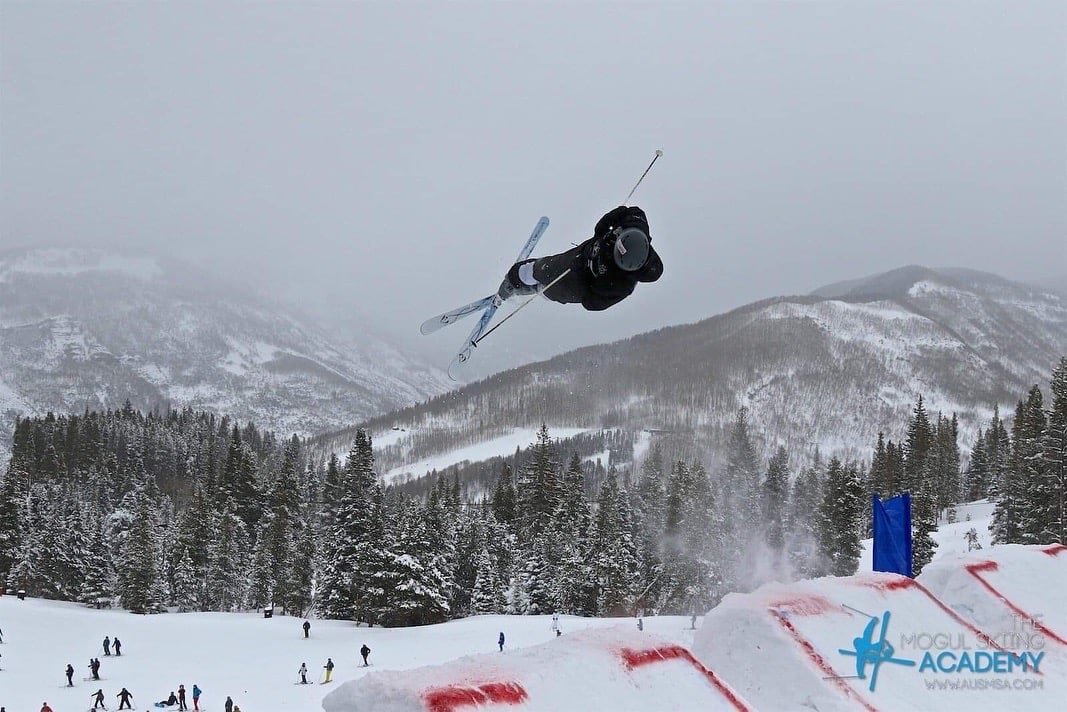 Rocky Mountain Freestyle competition on the Cookshack run at Vail