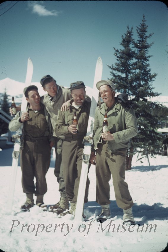 10th Mountain Division soldiers in Italy