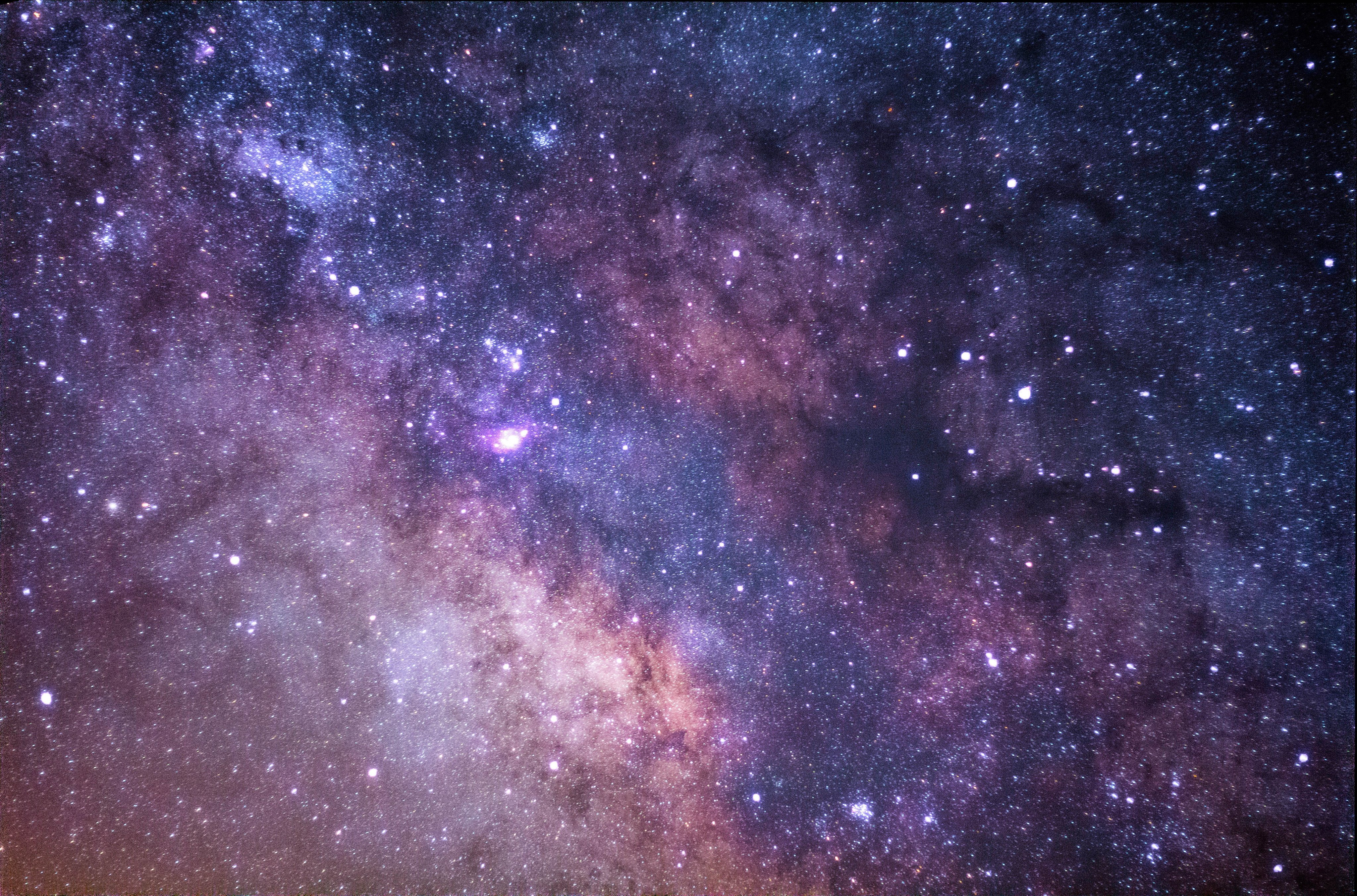 Night sky with stars