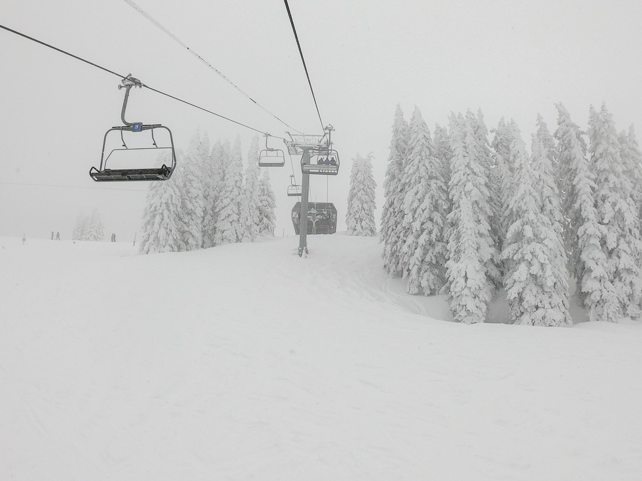 Apres ski scene in Vail Village