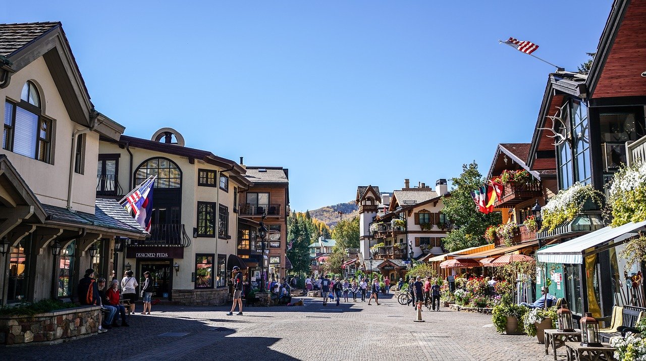 Vail, Colorado in summer