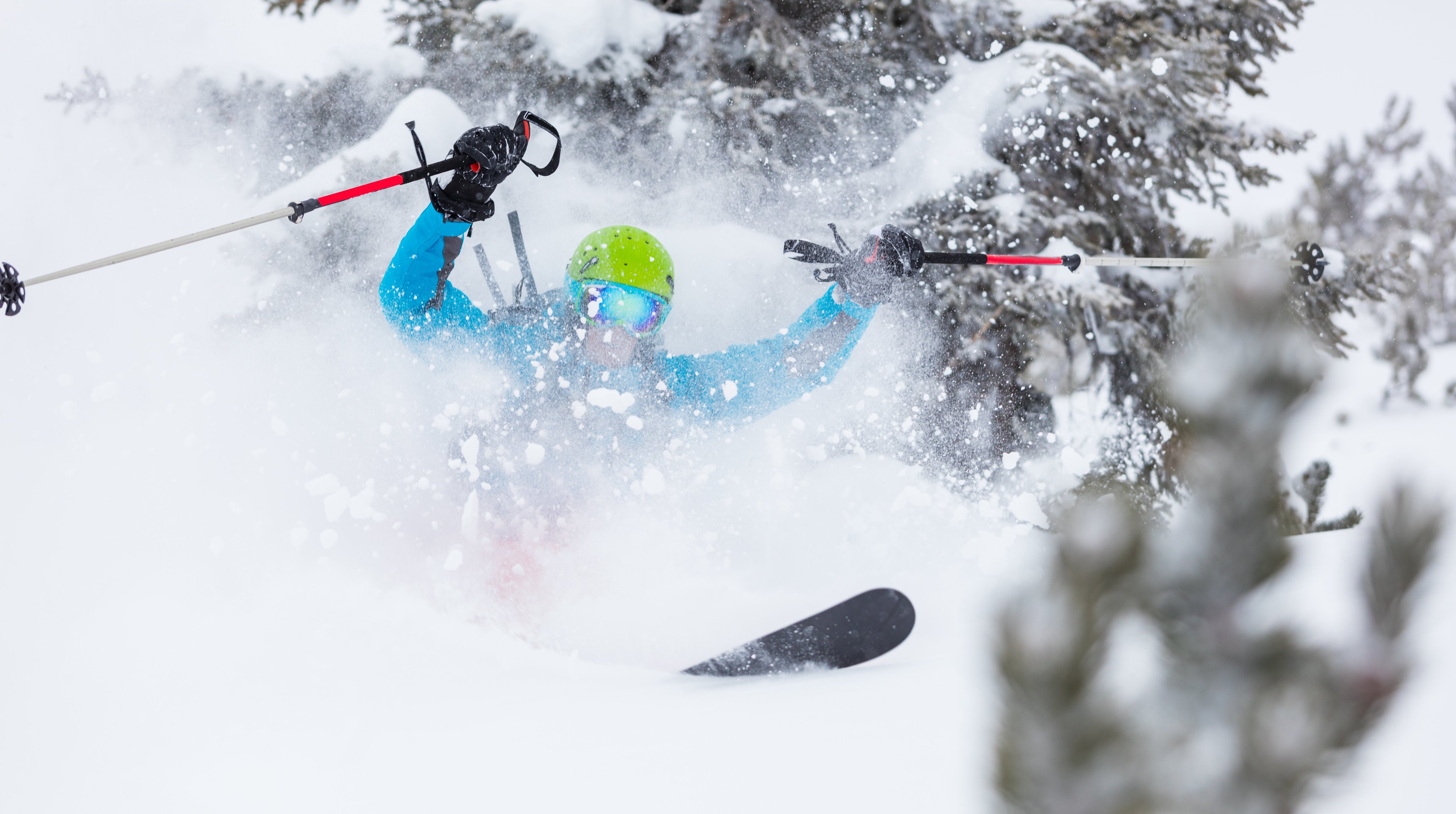 Snowy slopes at Vail