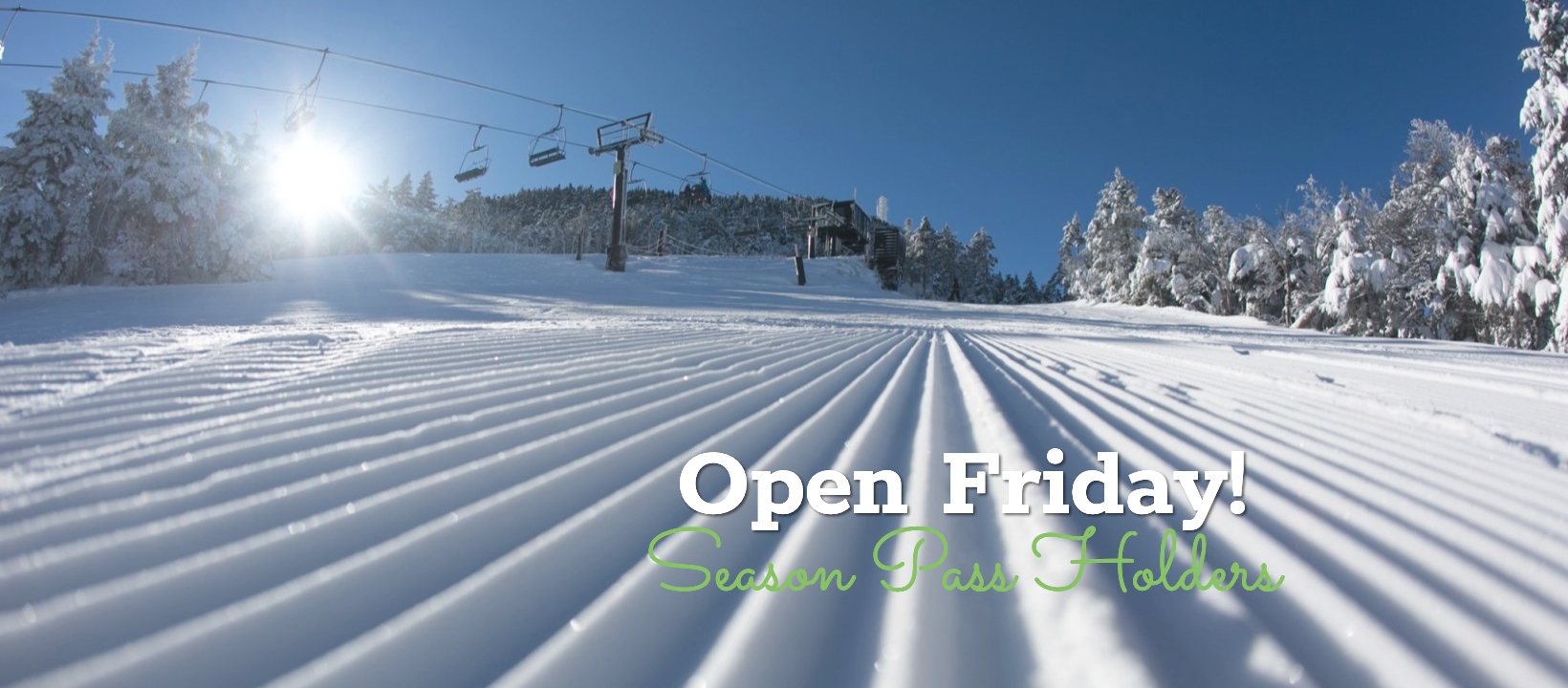 Killington Resort Opens Friday, November 20