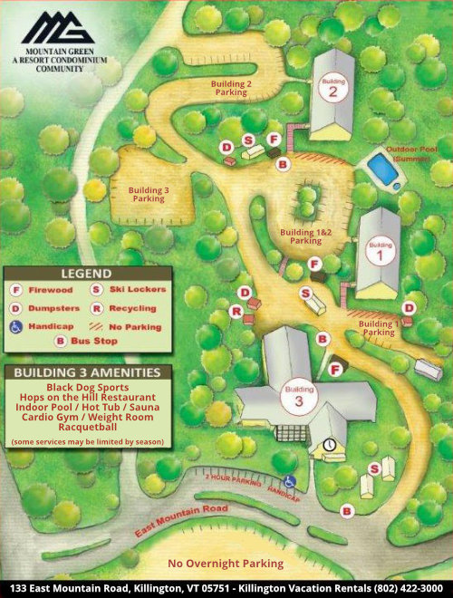 Mountain Green Resort Map