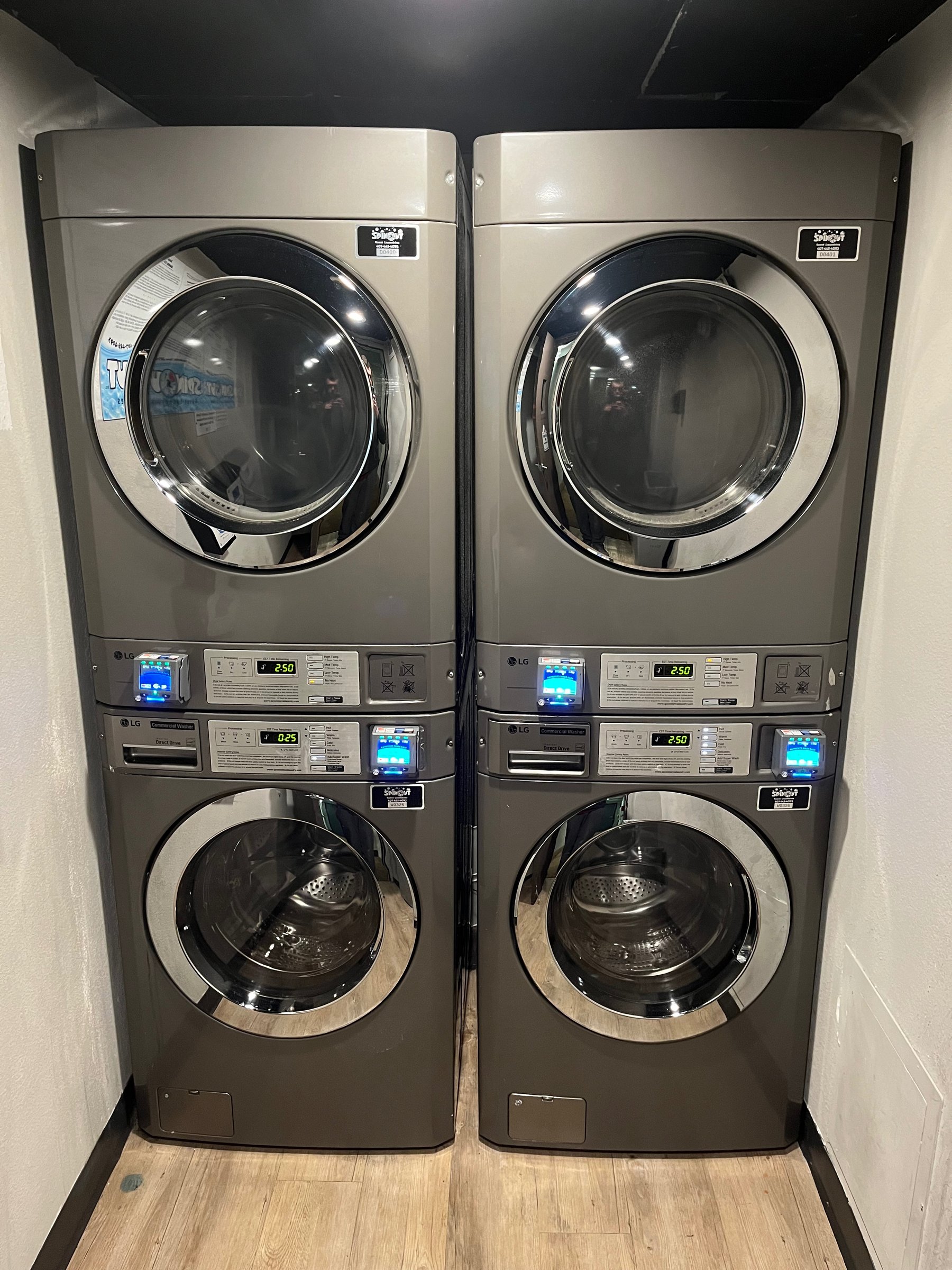 TerraceOnOrlando On-Site Laundry Machines