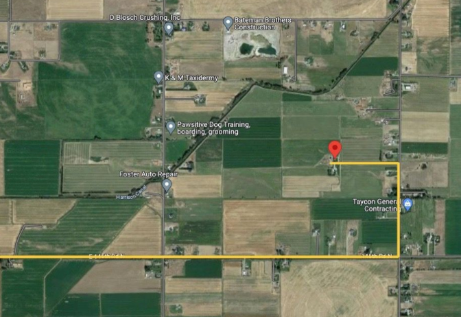 4471 E 39 N map