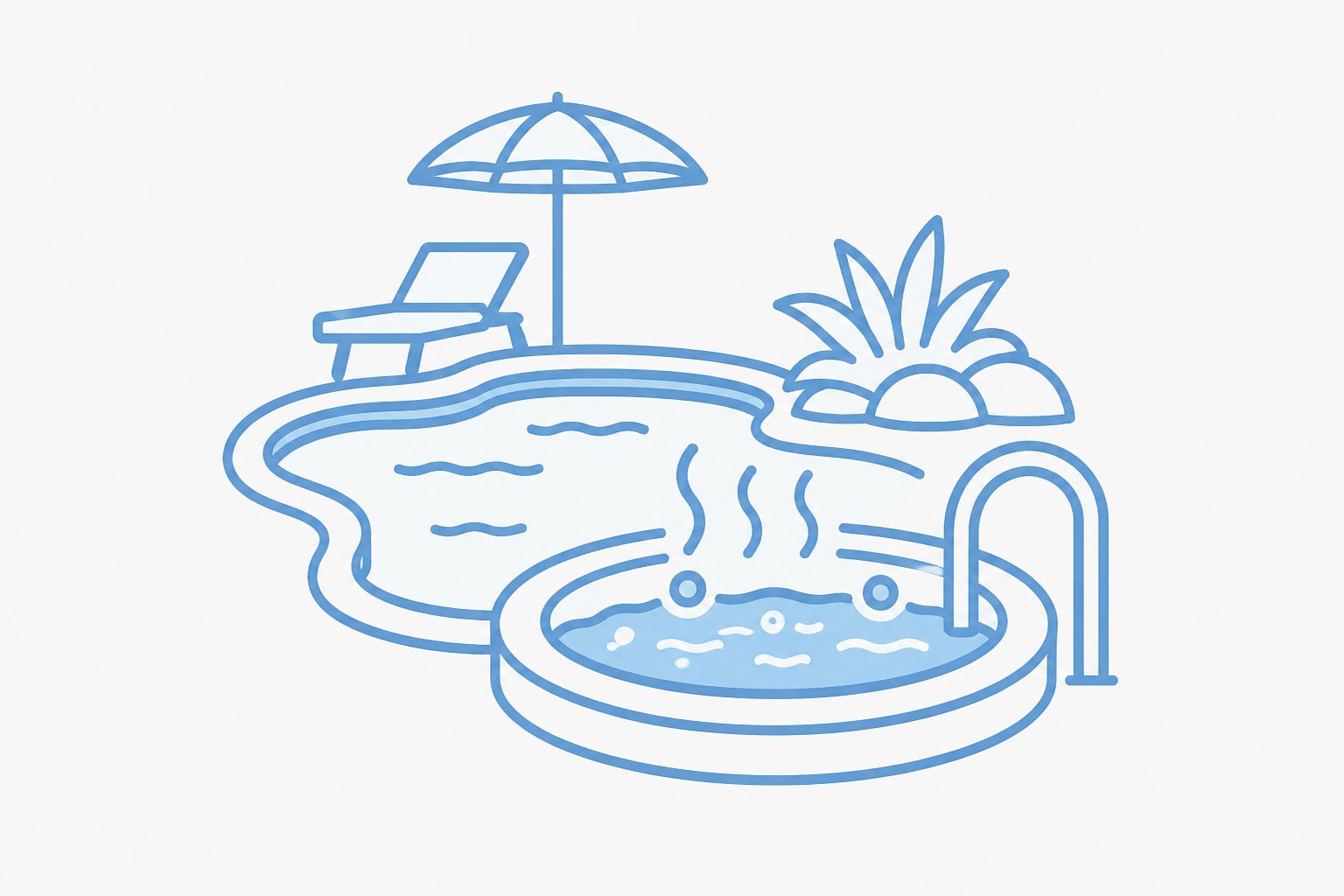 Community pool and spa