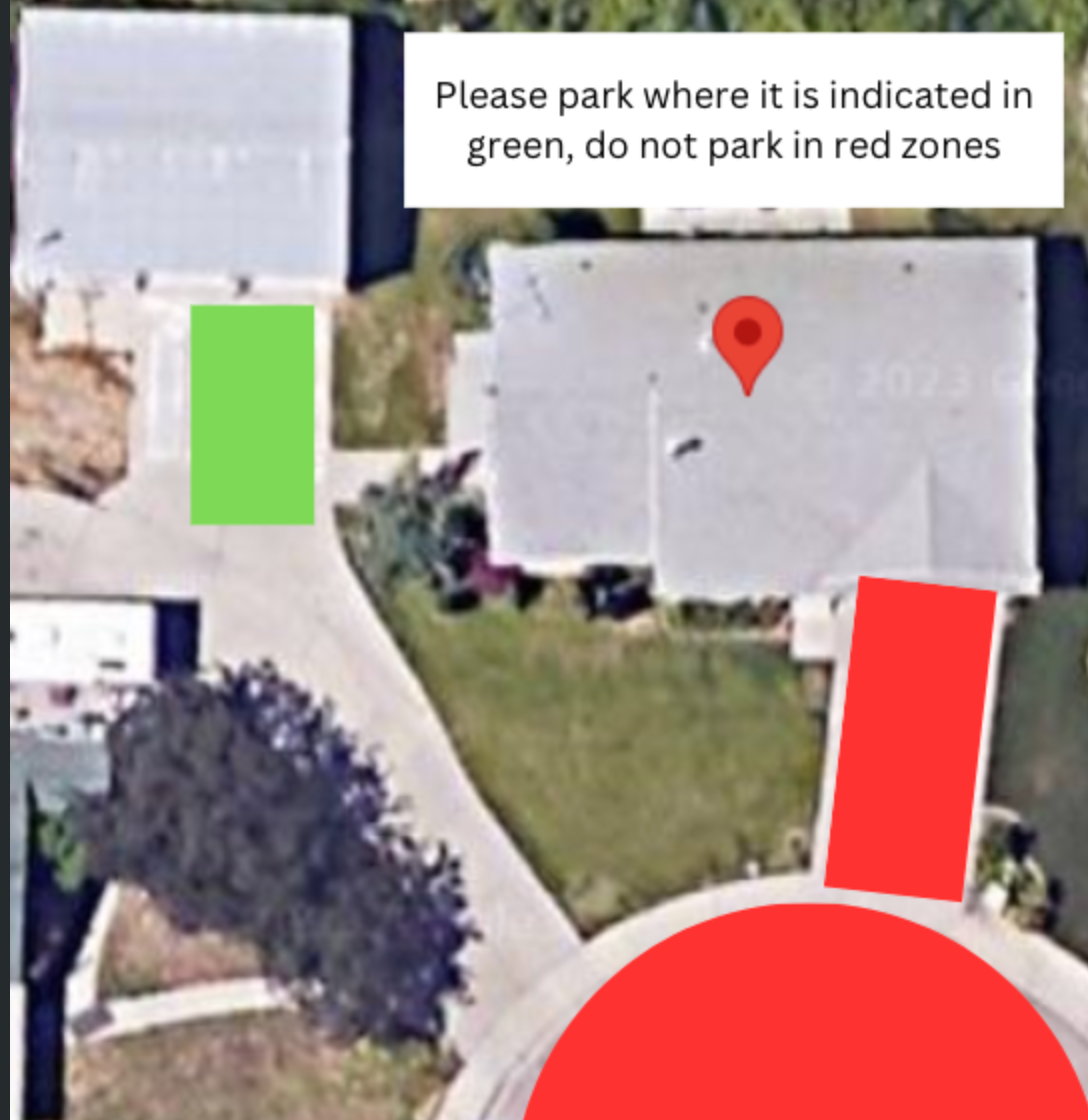 Parking map