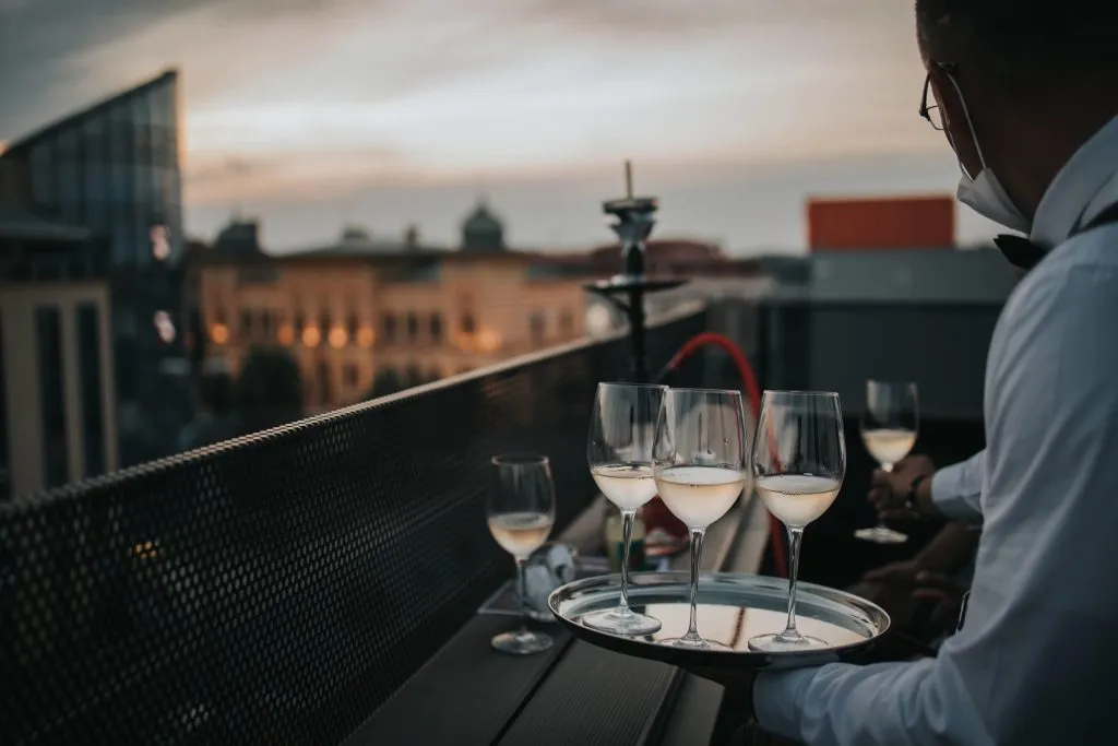 rooftop bar