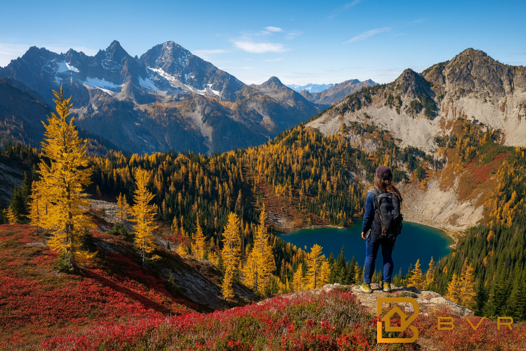 autumn hike near seattle