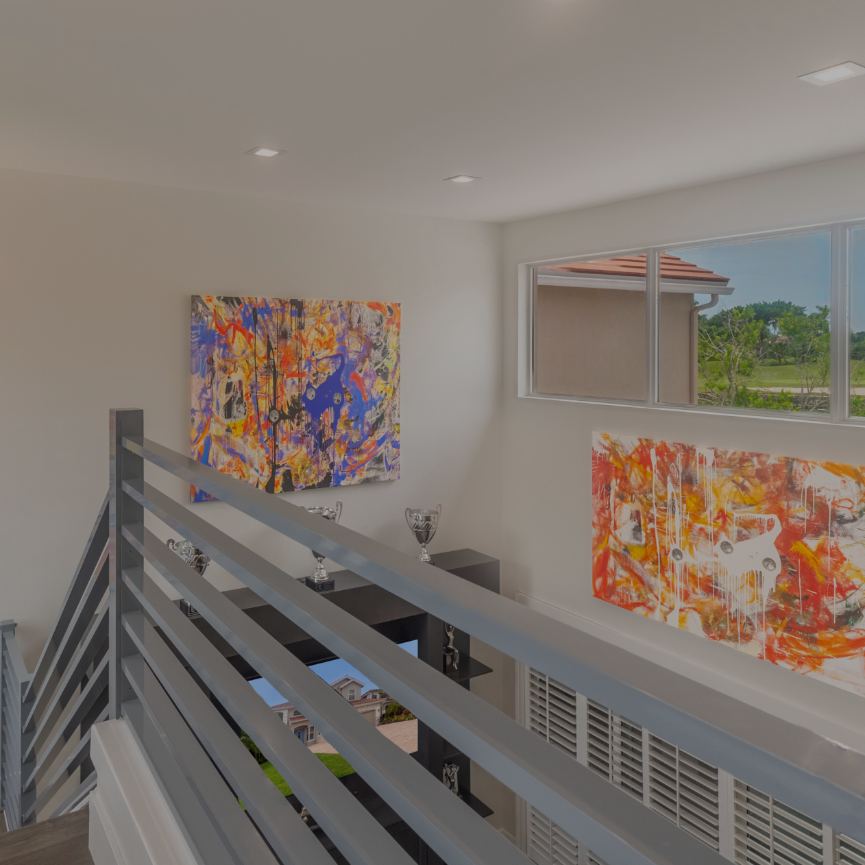 art work in short term rental