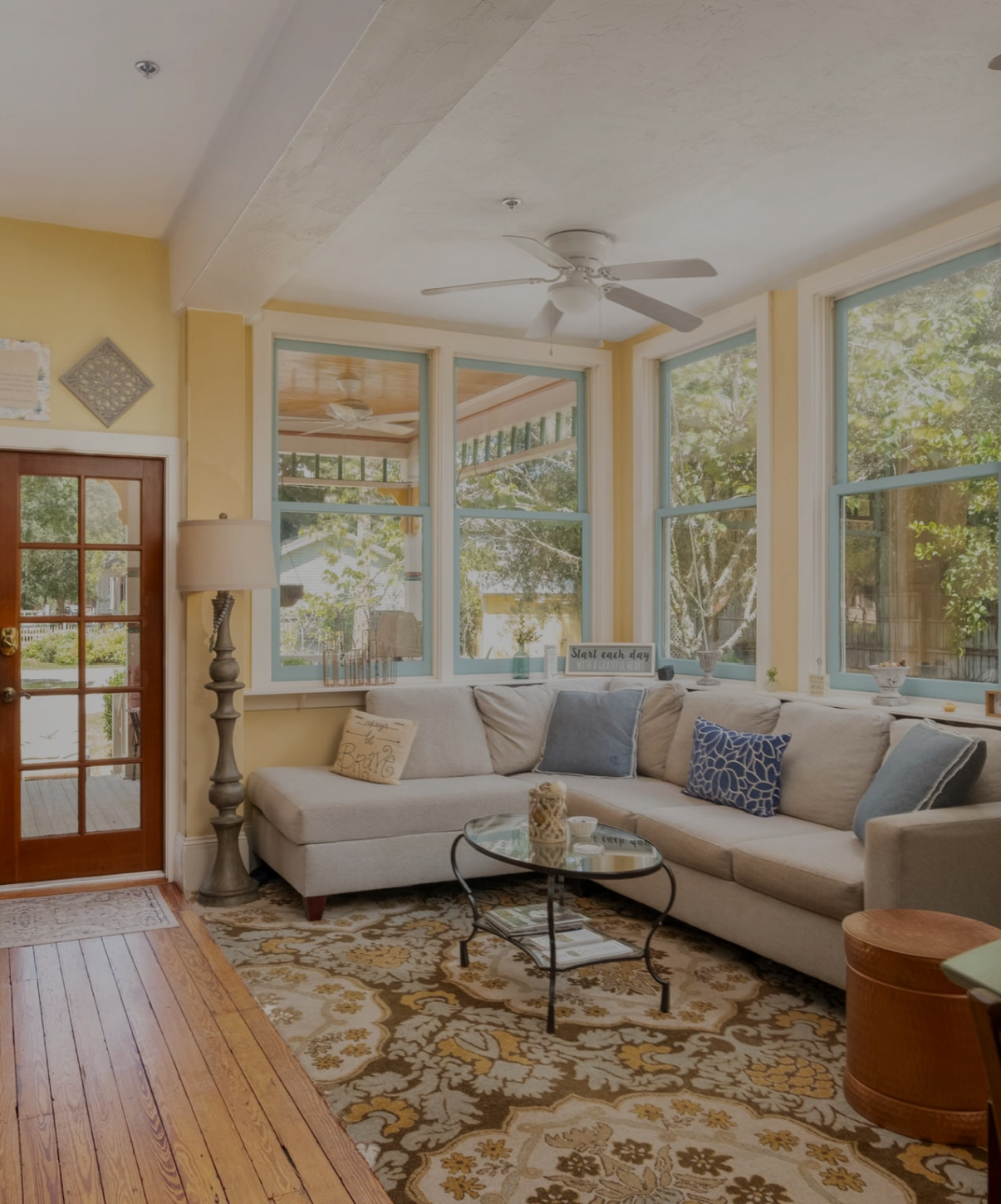 Living area of a StayGainesville rental home