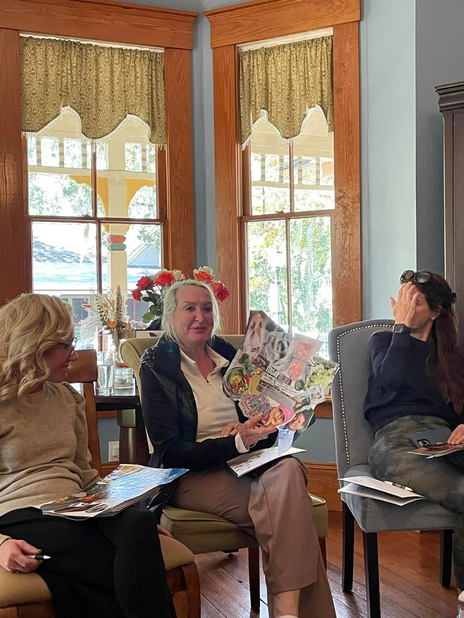 Power of the Pause Retreat with Marcella Scherer at The Laurel Oak Inn and The Camellia Rose Inn.