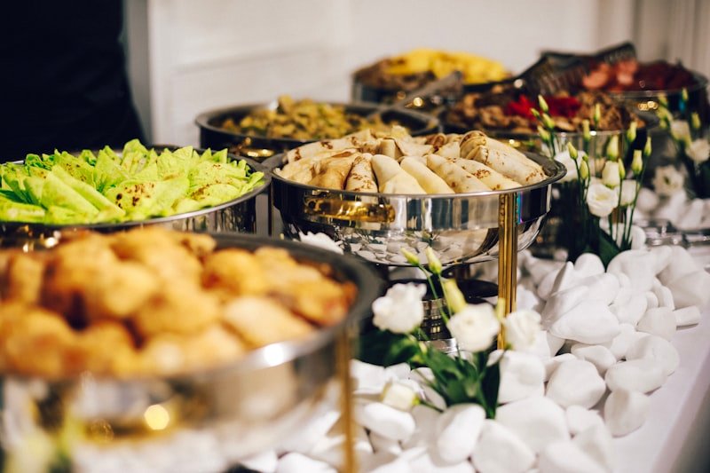 Catering spread