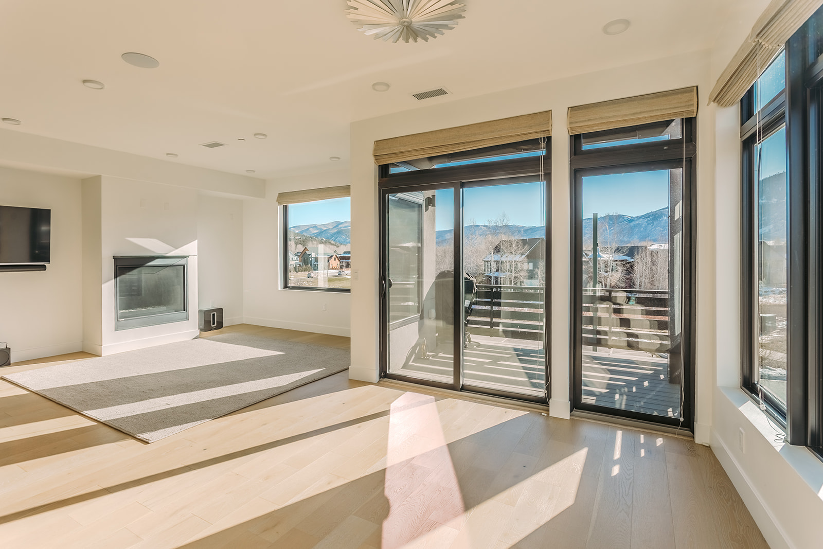 Basalt Colorado long term rental unit interior with light and bright design