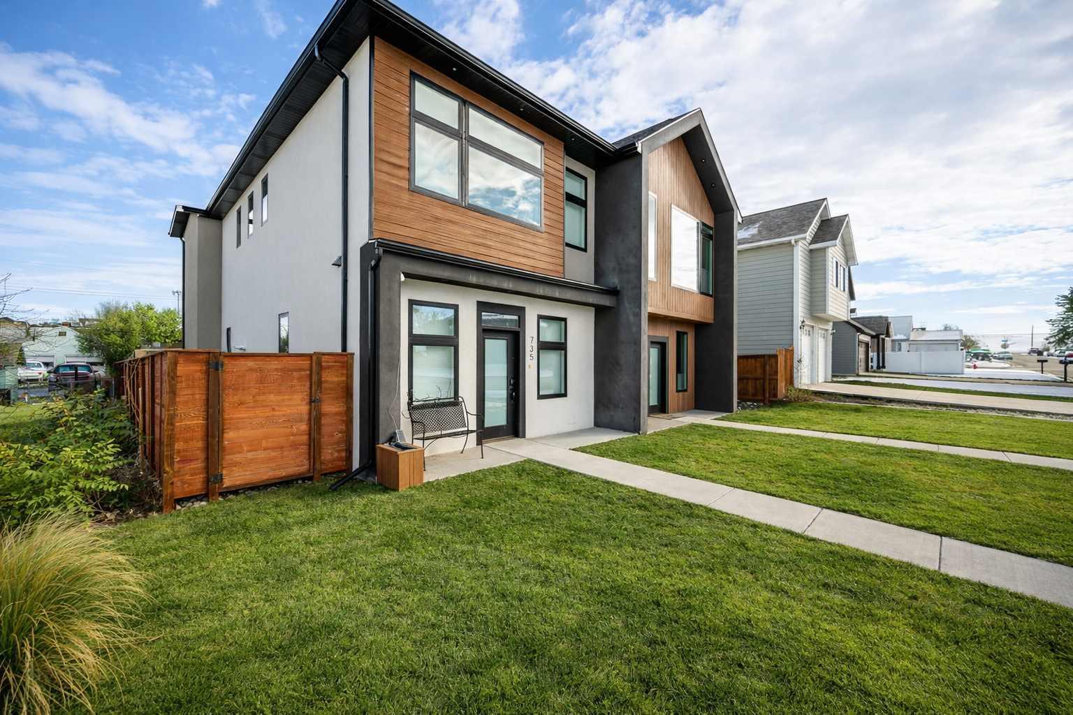 Modern home in Sheridan, Wyoming