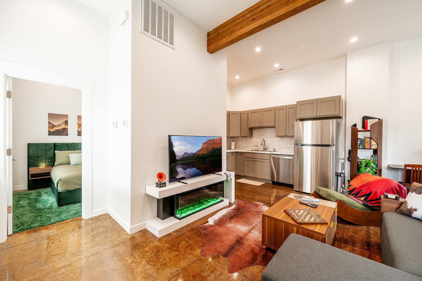 Downtown Sheridan apartment interior