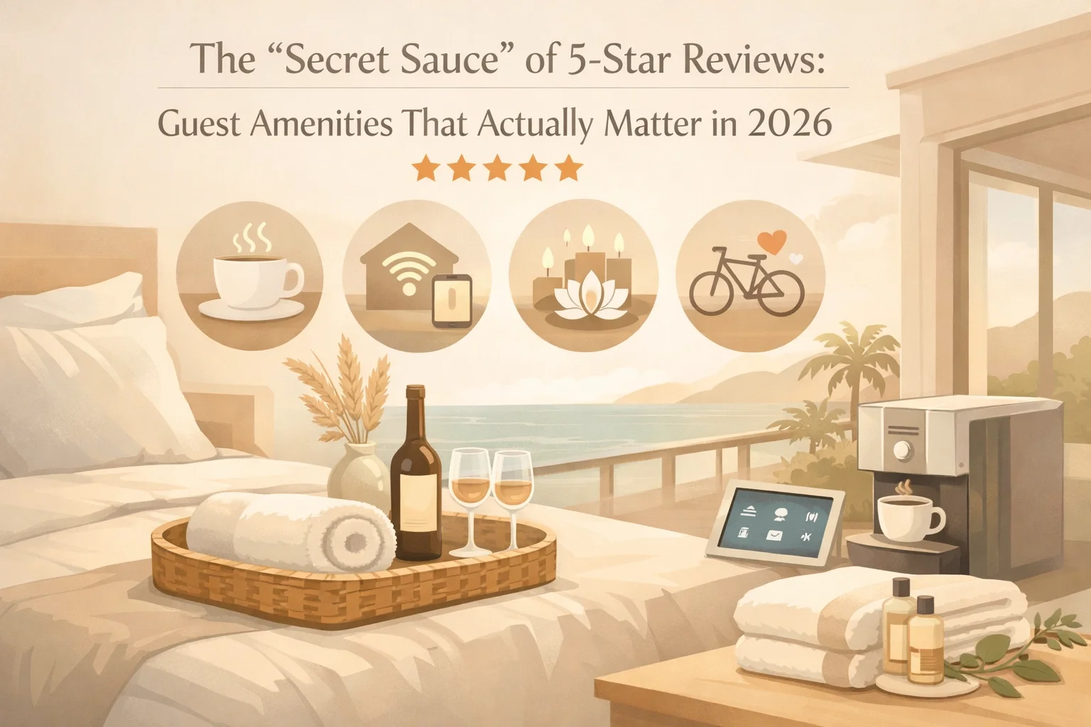 Guest amenities that earn 5-star reviews