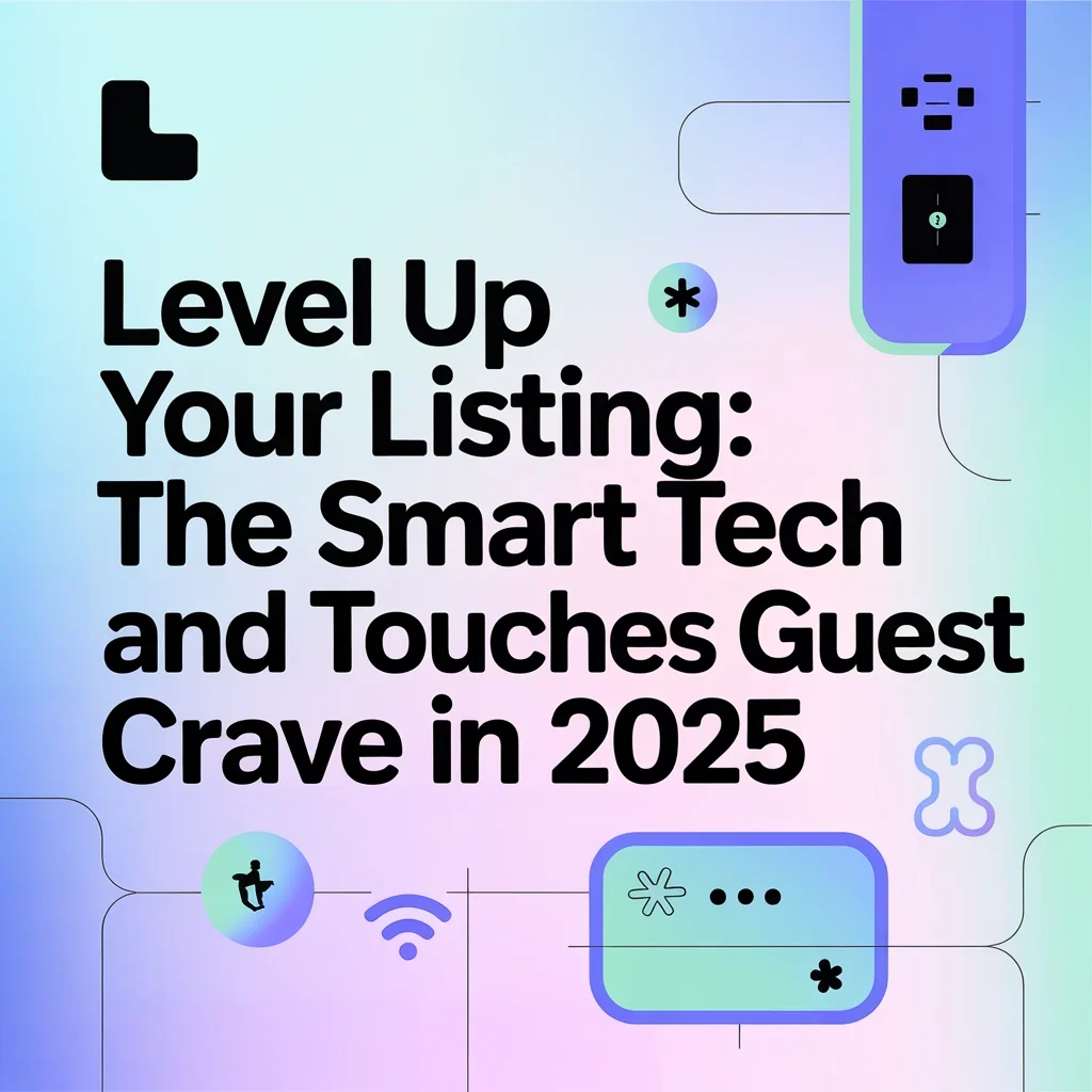 Smart tech amenities for vacation rentals in 2025