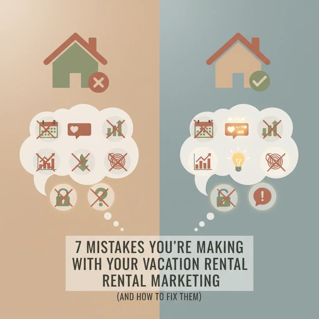 Vacation rental marketing mistakes