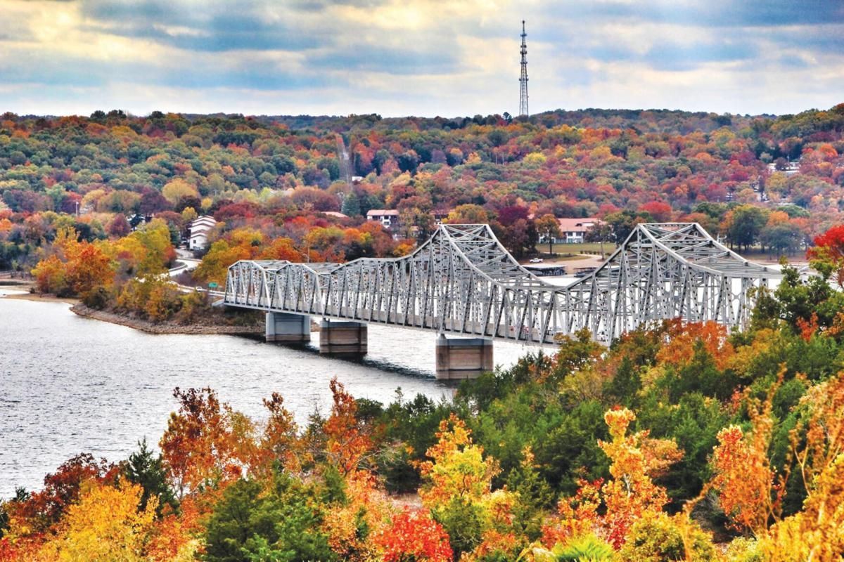 Kimberling City bridge over Table Rock Lake near Branson, Missouri