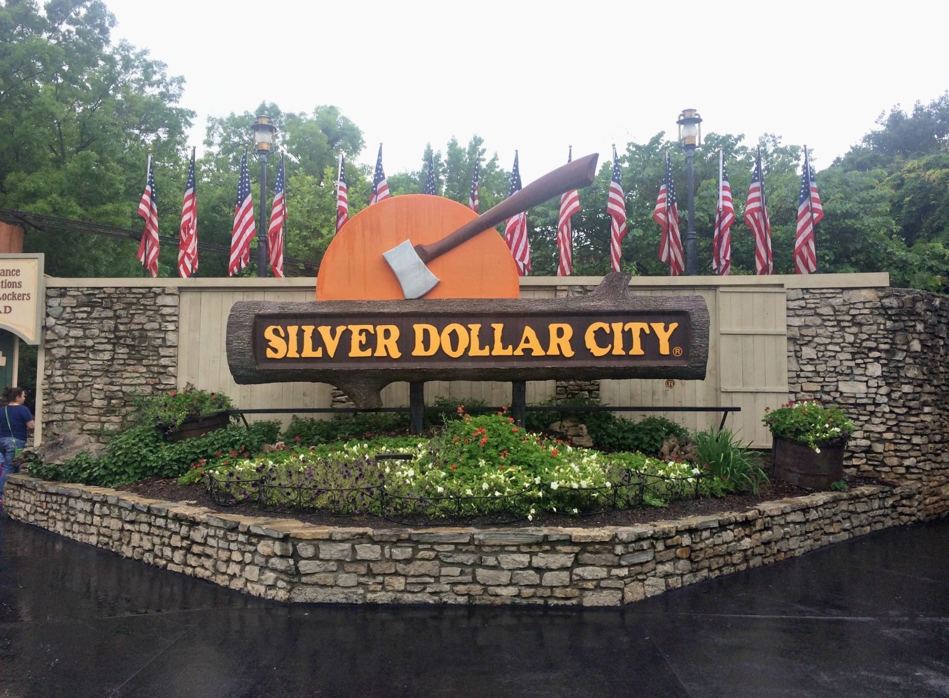Silver Dollar City theme park in the Ozark Mountains near Branson, Missouri