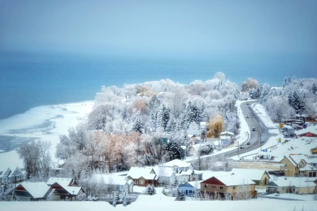 Bear Lake winter