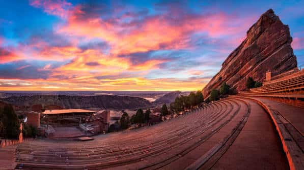 red rocks