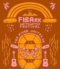 FIBArk 2026 Whitewater Festival poster - First in Boating on the Arkansas Salida Colorado