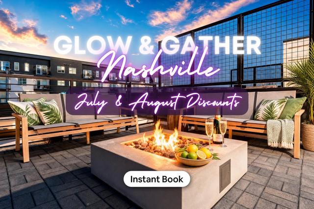 Rooftop Fire Pit & Skyline Views near Broadway